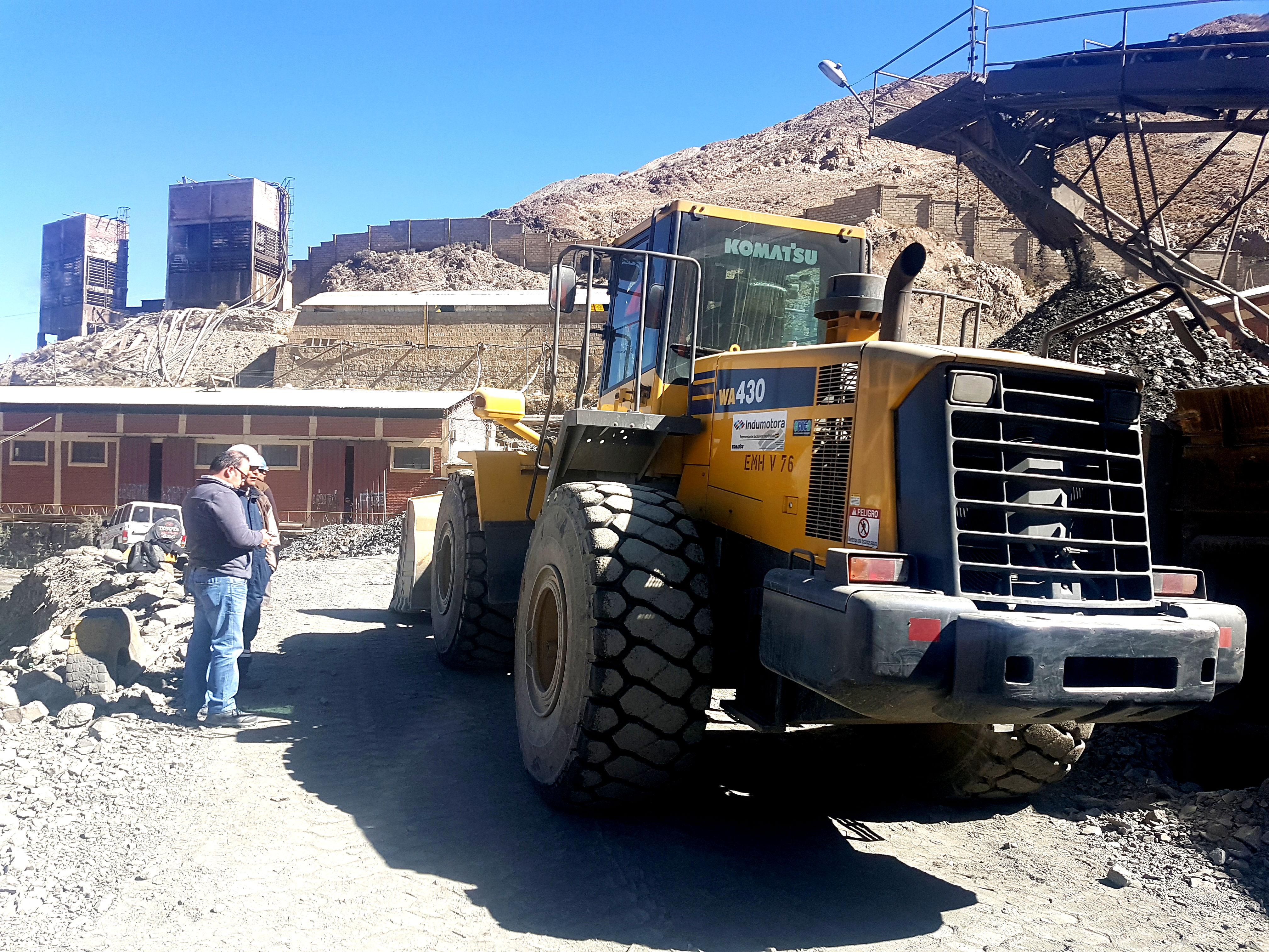 Visita técnica a minera Huanuni