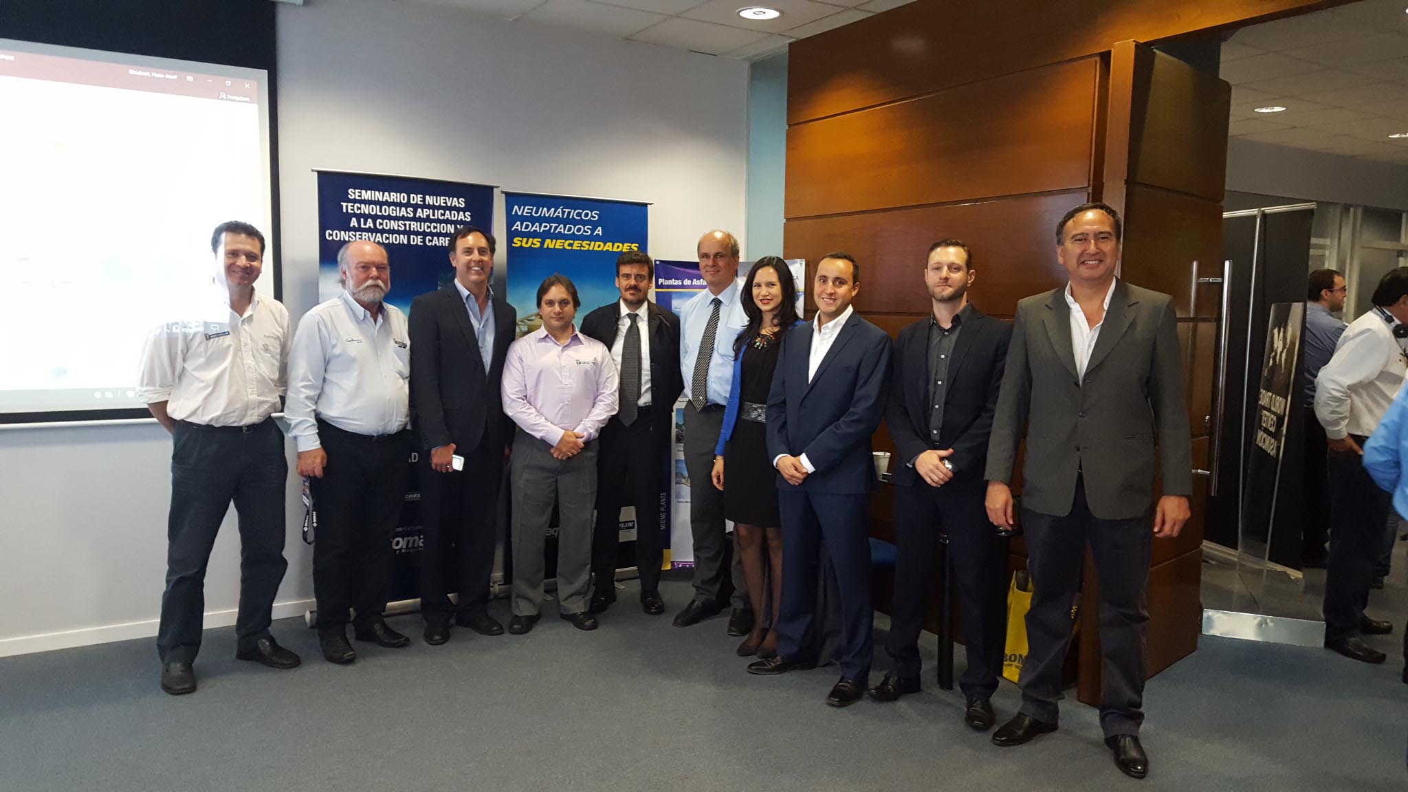 Komatsu participa junto a su Distribuidor oficial, Automaq S.A.E.C.A. en seminario sobre nuevas tecnologías