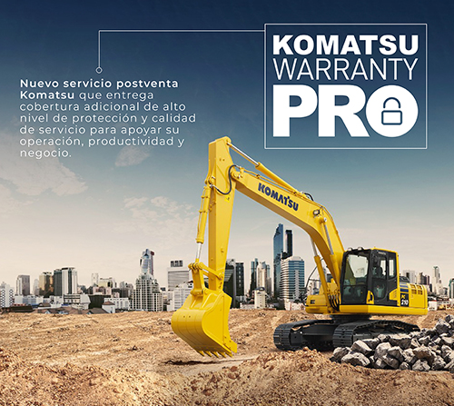 Komatsu Warranty Pro: ¿Sabías que…?