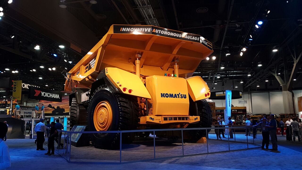 Destacada participación de Komatsu en MINExpo 2016.
