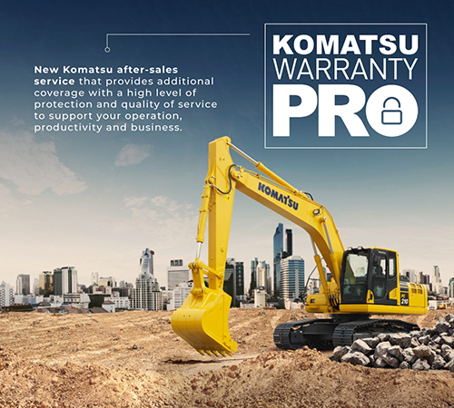 Komatsu Warranty Pro: Did you know…?